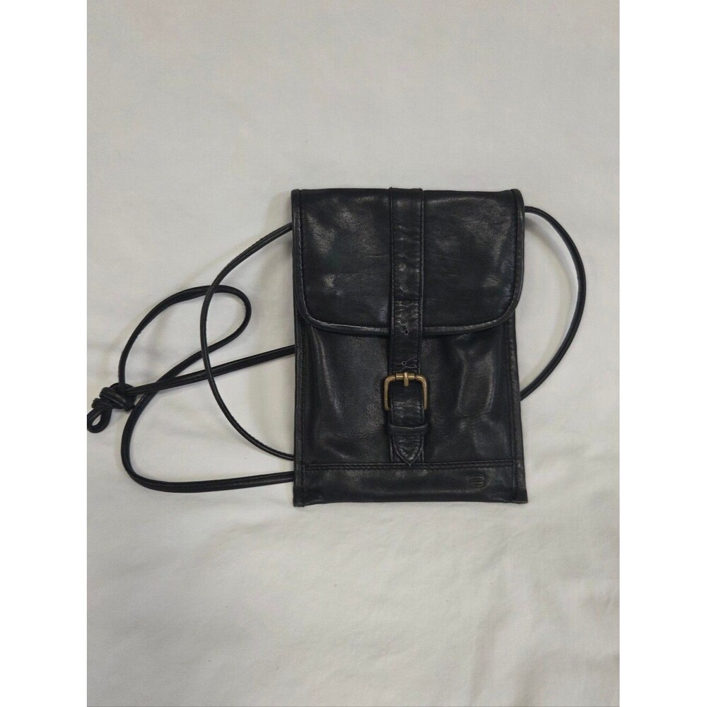 Ellington Leather Crossbody Convertible Belt Bag Black